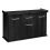 Stol za akvarij SOLID 100x40x75 cm DIVERSA - CRNI