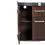 Stol za akvarij SOLID 100x40x75 cm DIVERSA - CRNI
