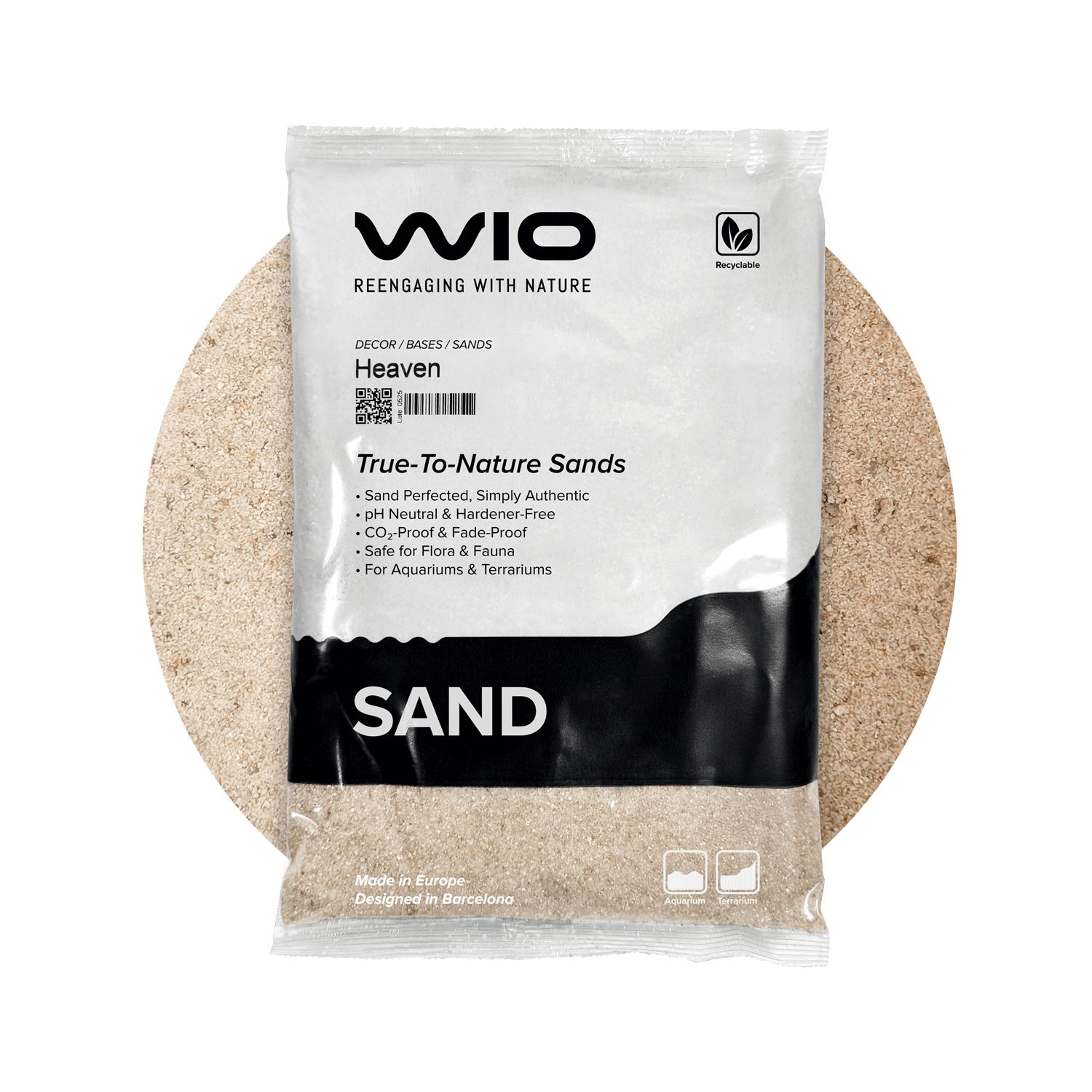 WIO Heaven Sand akvarijski pijesak 2 kg