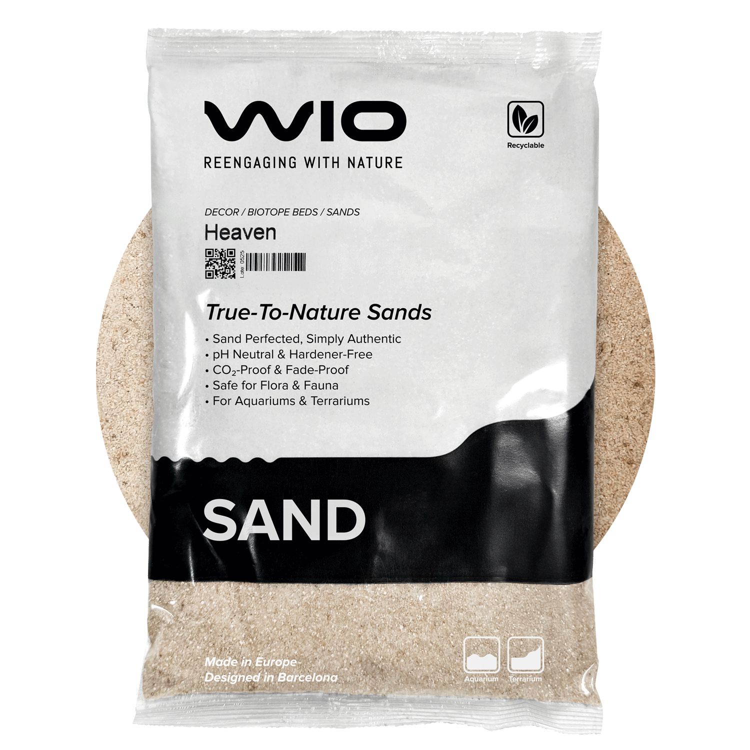 WIO Heaven Sand akvarijski pijesak 5 kg