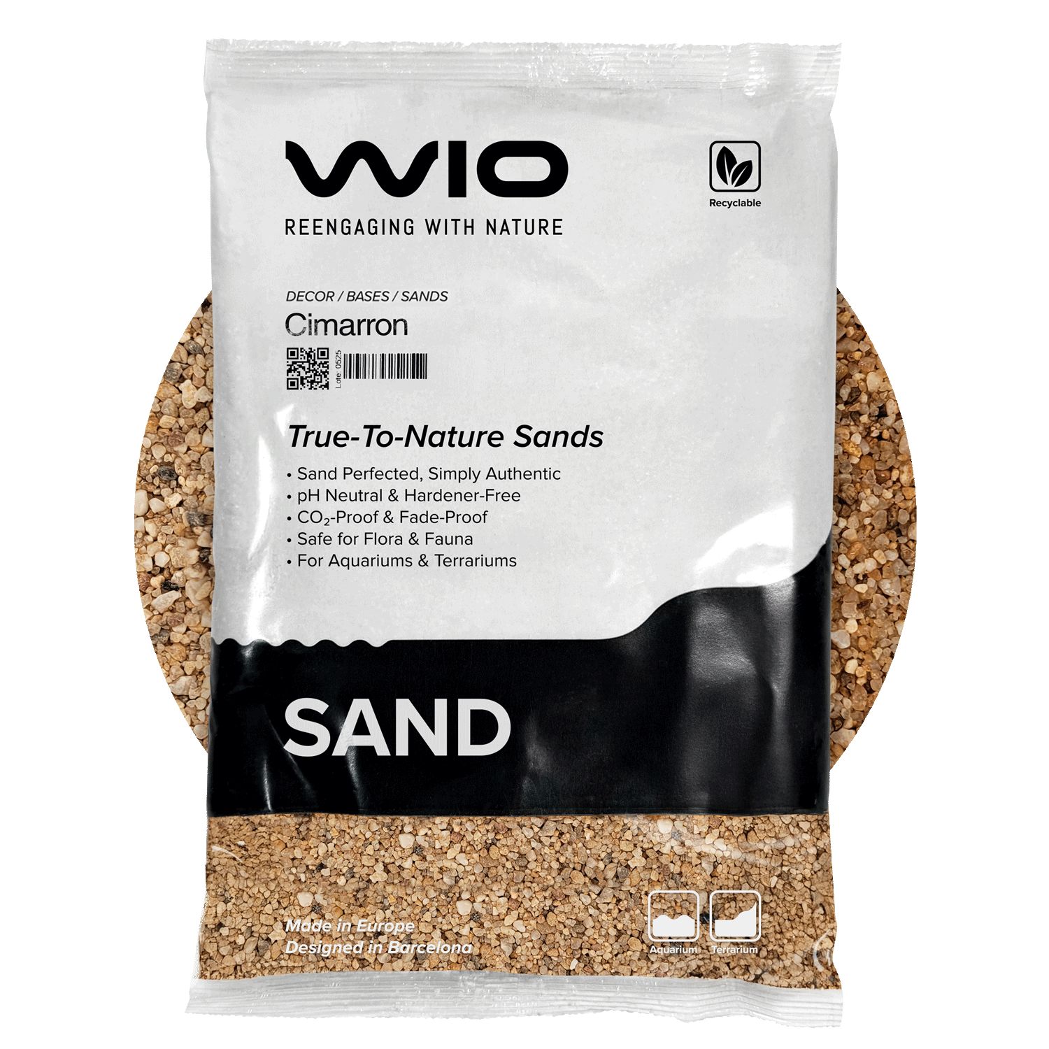 WIO Cimarron Sand akvarijski pijesak 2 kg