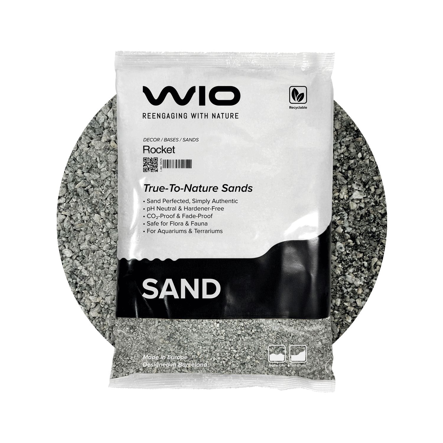 WIO Rocket Sand akvarijski pijesak 2 kg