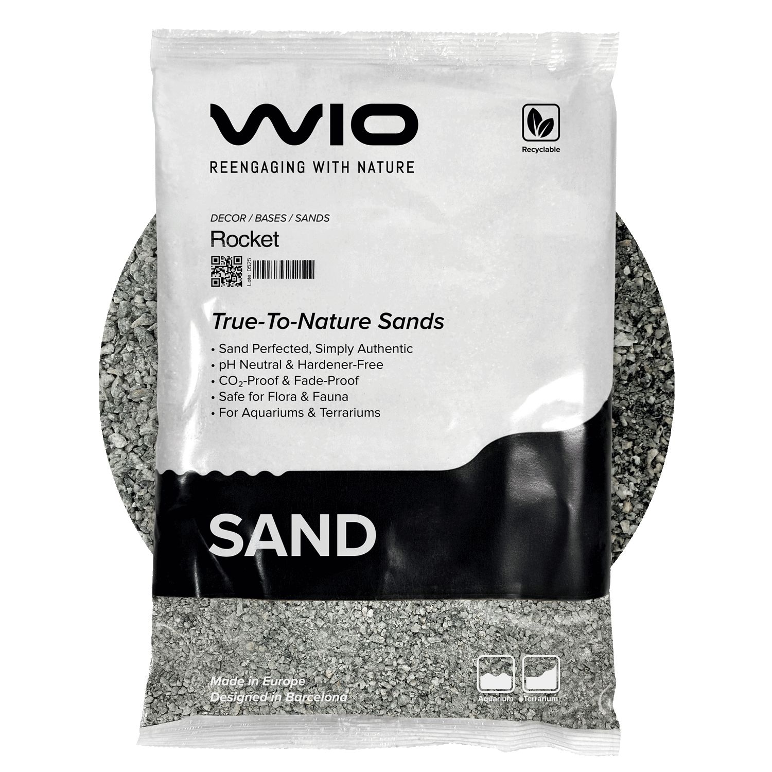 WIO Rocket Sand akvarijski pijesak 5 kg