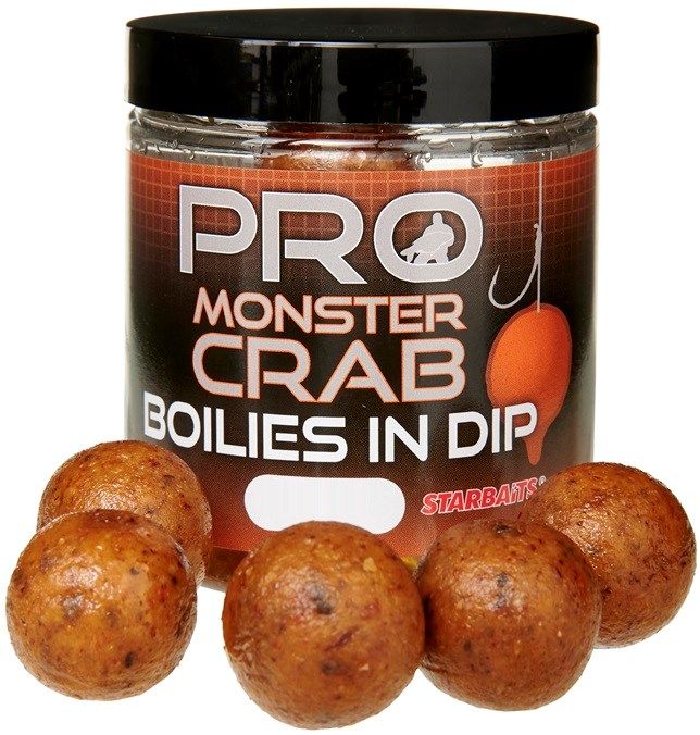 Starbaits Boilies in Dip Probiotic MONSTER CRAB 24mm/150g