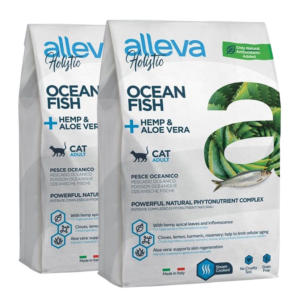 Alleva HOLISTIC Adult Cat Ocean Fish 2 x 10 kg