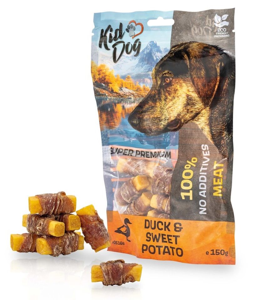 Kid Dog Super Premium 100% Pačje meso sa slatkim krumpirom bez aditiva 150 g