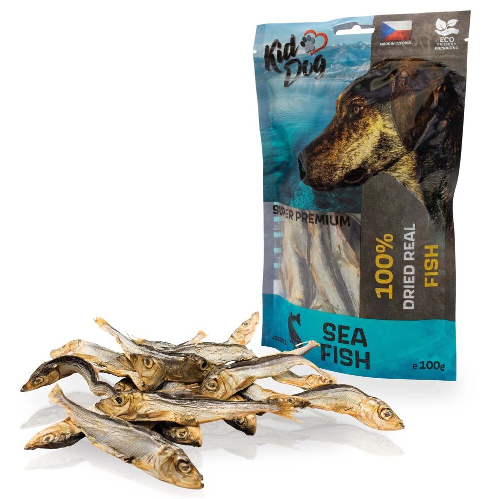 Kid Dog Super Premium Riblje poslastice - morske papaline 100 g