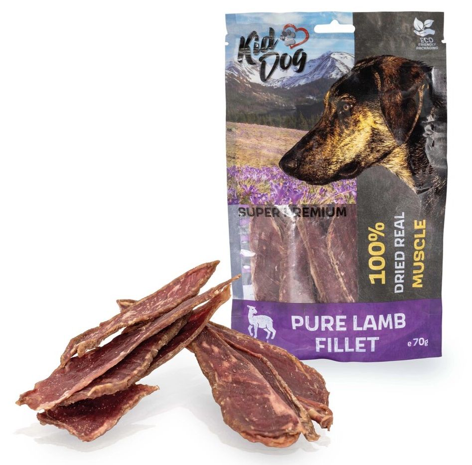 Kid Dog Super Premium 100% janjeće mišićno meso bez aditiva 70 g