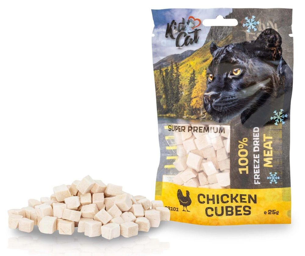 Kid Cat Super Premium 100% liofilizirano pileće meso za mačke 25 g