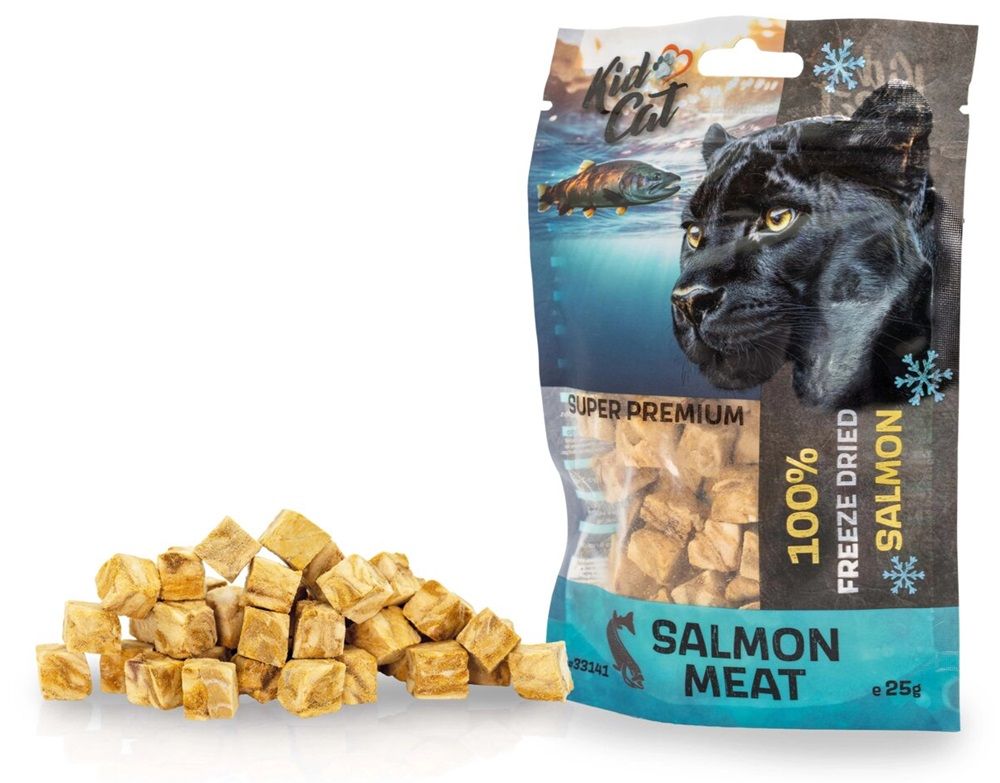 Kid Cat Super Premium 100% liofilizirano meso lososa za mačke 25 g