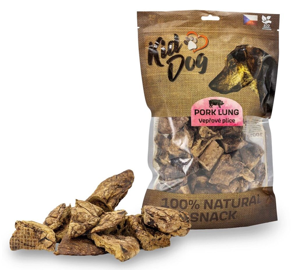 Kid Dog 100% Natural Snack svinjska pluća 4-6 cm/200 g