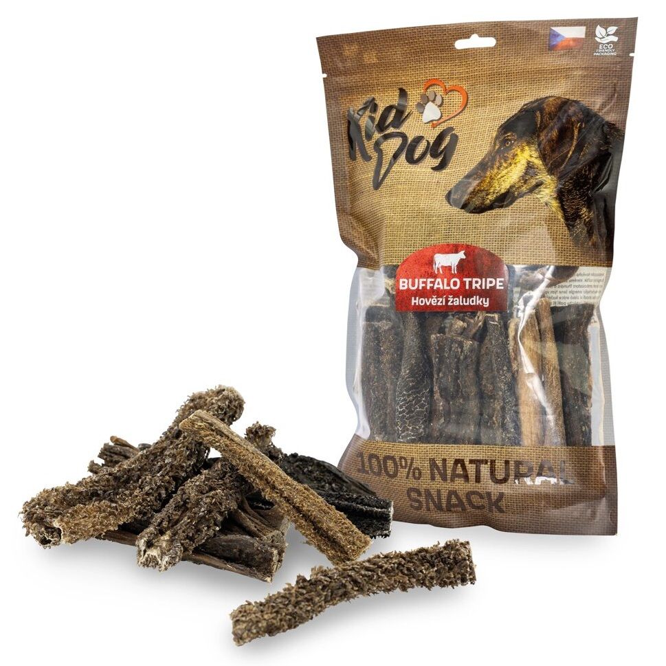Kid Dog 100% Natural Snack goveđi želudac (tripice) 12 cm/400 g
