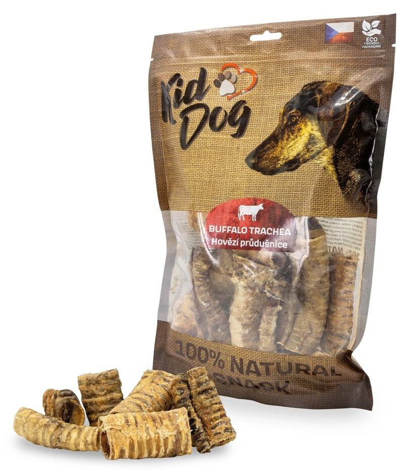 Kid Dog 100% Natural Snack goveđi dušnik 4-8 cm/300 g
