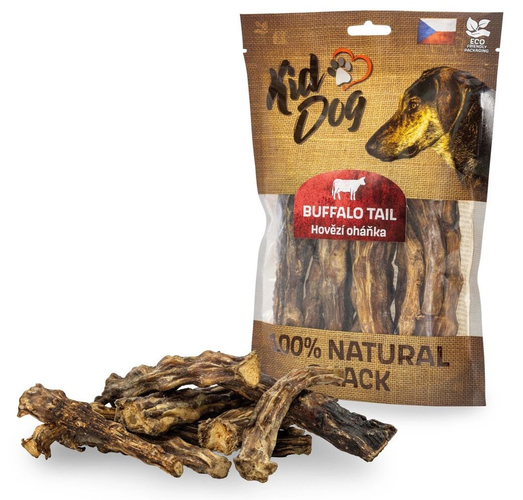 Kid Dog 100% Natural Snack goveđi rep bez kože 12 cm/200 g