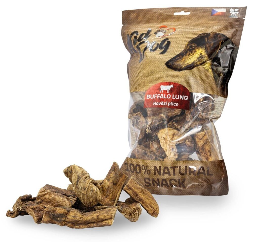 Kid Dog 100% Natural Snack goveđa pluća 4-8 cm/300 g