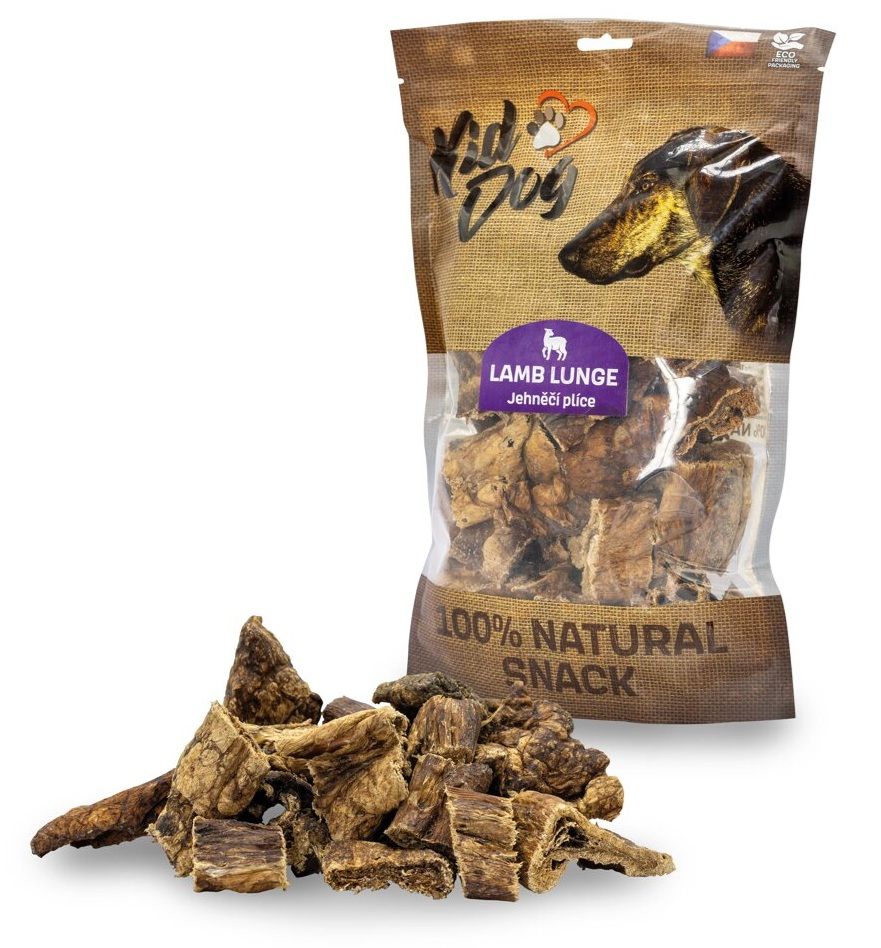 Kid Dog 100% Natural Snack janjeća pluća 2-4 cm/300 g