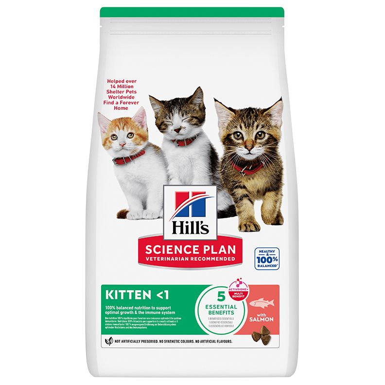 Hill's Science Plan granule za mačiće s lososom 1,5 kg
