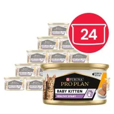 PRO PLAN Kitten Healthy Start pa&scaron;teta za mačiće s piletinom 24 x 85 g