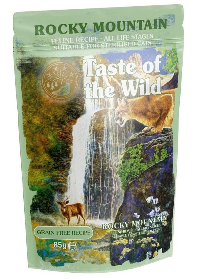 TASTE OF THE WILD Rocky Mountain Cat vrećica 85 g