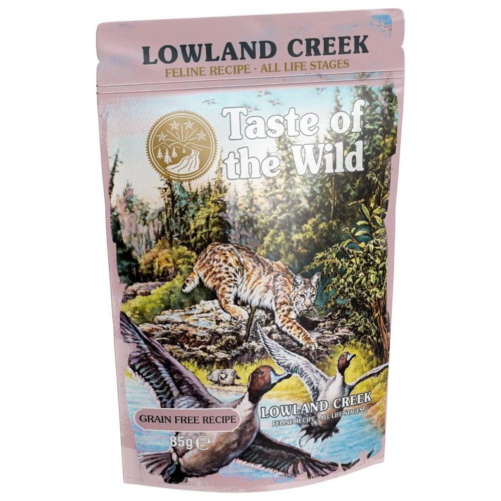 TASTE OF THE WILD Lowland Creek Cat vrećica 85 g