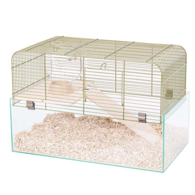 Kavez za glodavce Aqualand NATURAL - 51,5 x 29 x 40 cm