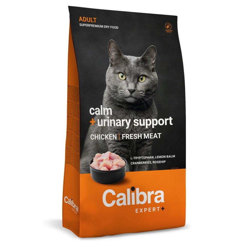 Calibra Cat EXPERT+ Adult Calm & Urinary support 1,5 kg
