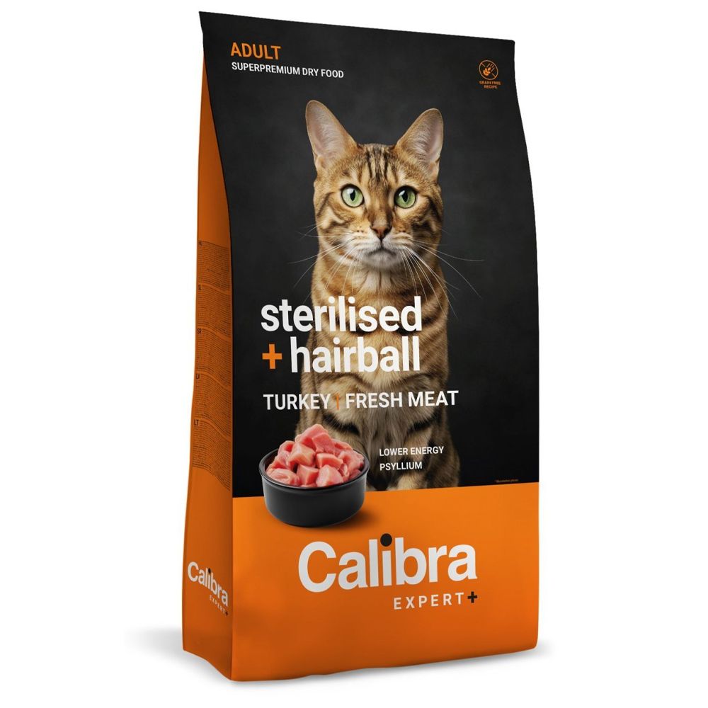Calibra Cat EXPERT+ Adult Sterilised & Hairball 400 g