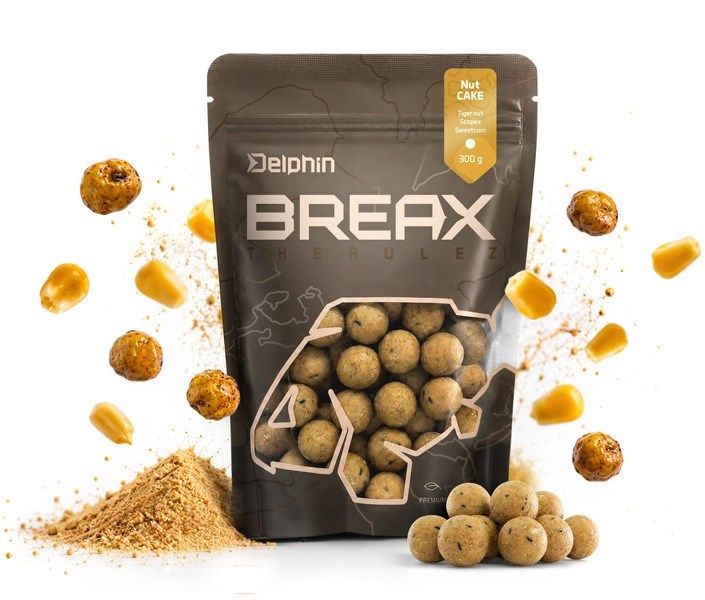 Delphin BreaX / NutCAKE Tiger nut-Scopex-Sweetcorn 24mm/300g