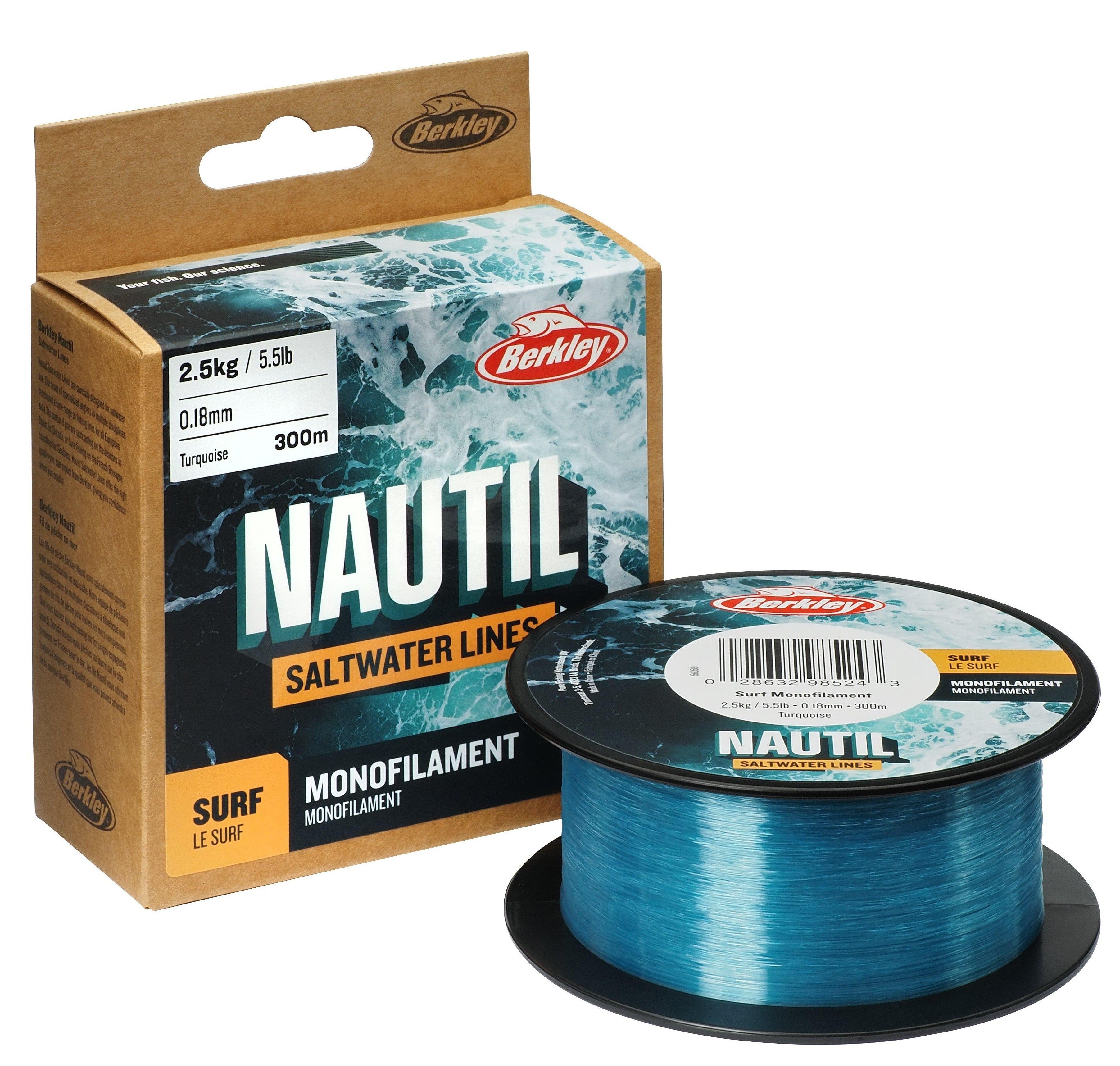 Berkley NAUTIL Mono Turquoise 600m/0.30mm/6,5kg