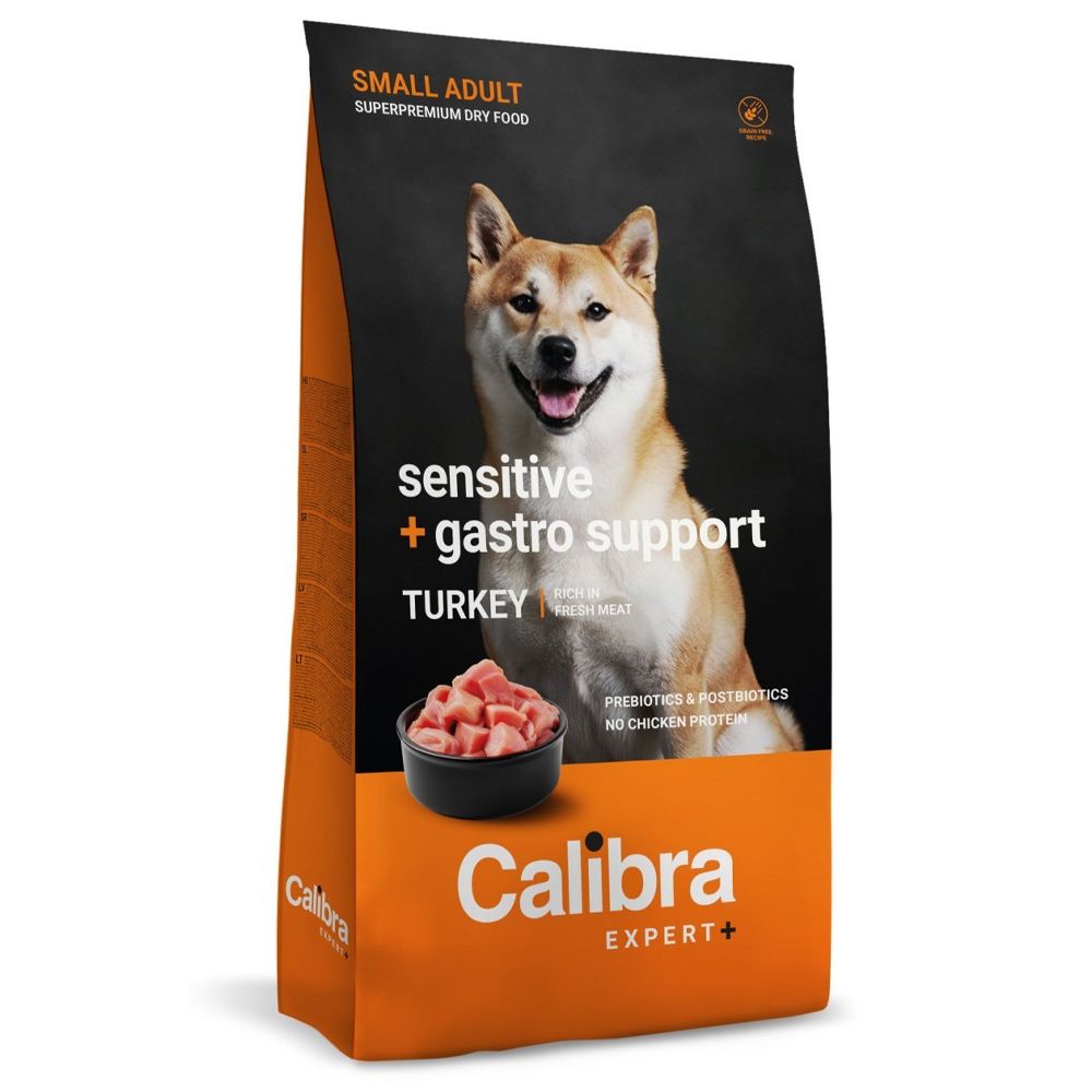 Calibra Dog EXPERT+ Adult Small Sensitive & Gastro Support 400 g