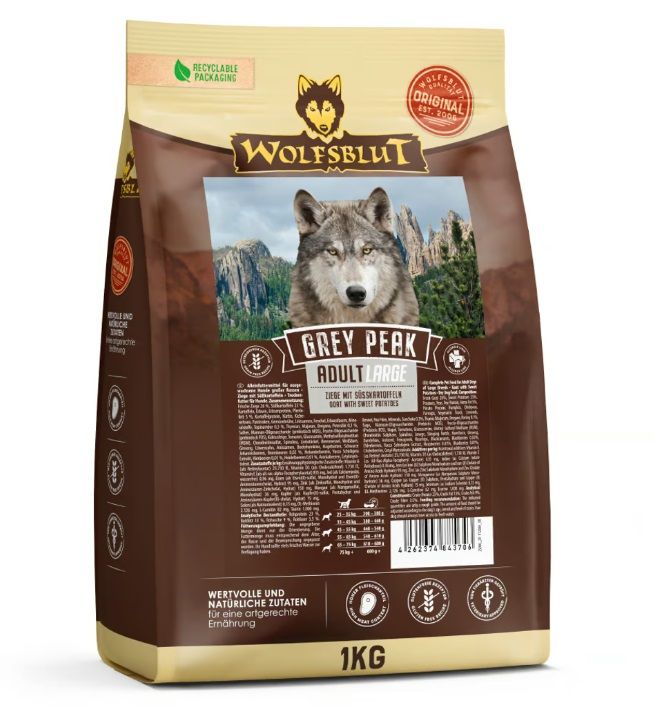 WOLFSBLUT Grey Peak Large Breed 1 kg