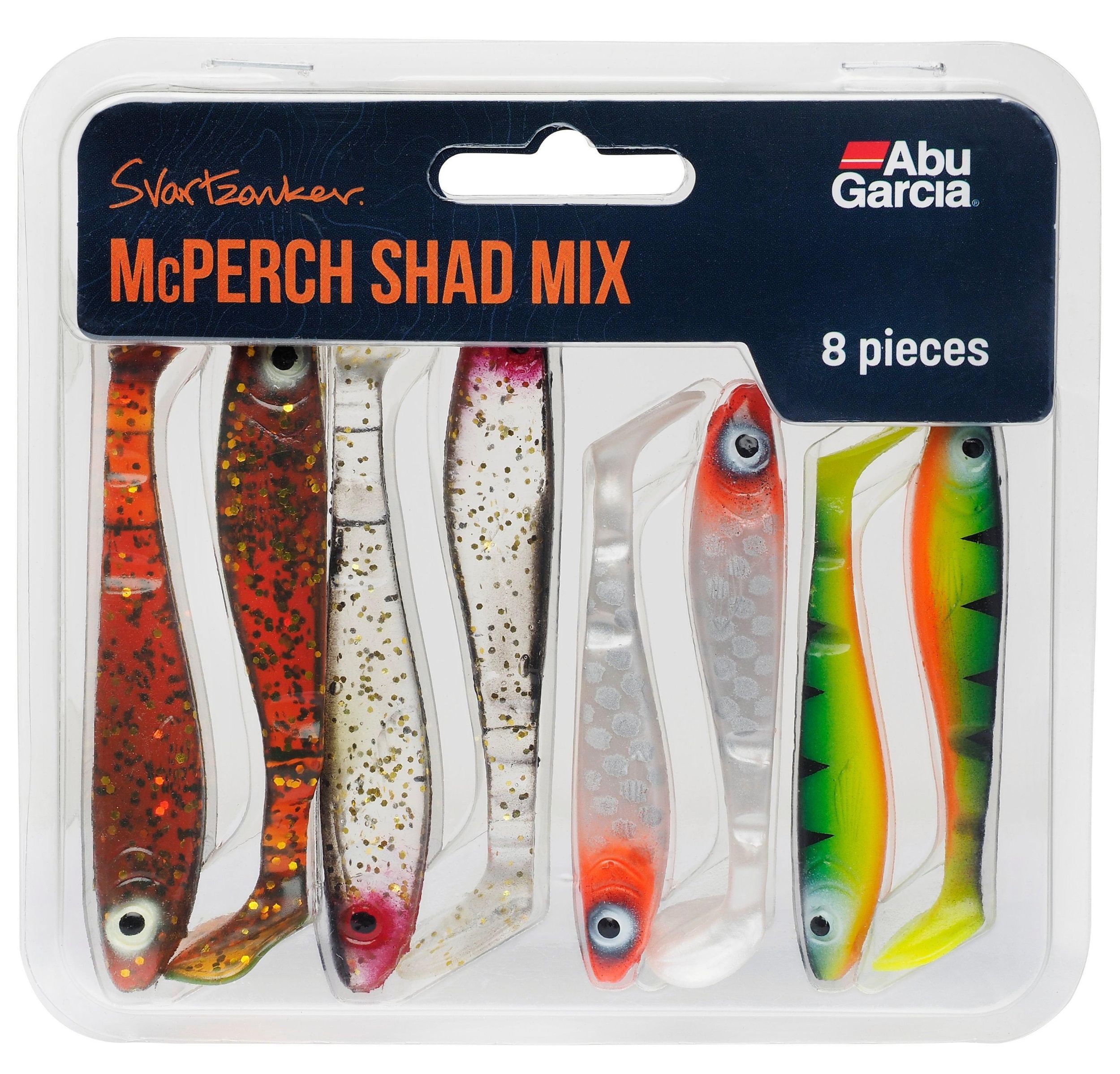 Abu Garcia McPerch Shad Mix 8pcs