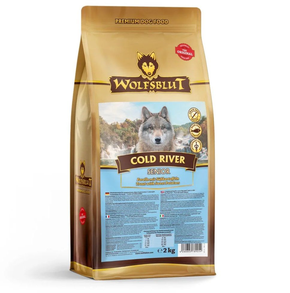 WOLFSBLUT Senior Cold River 2 kg
