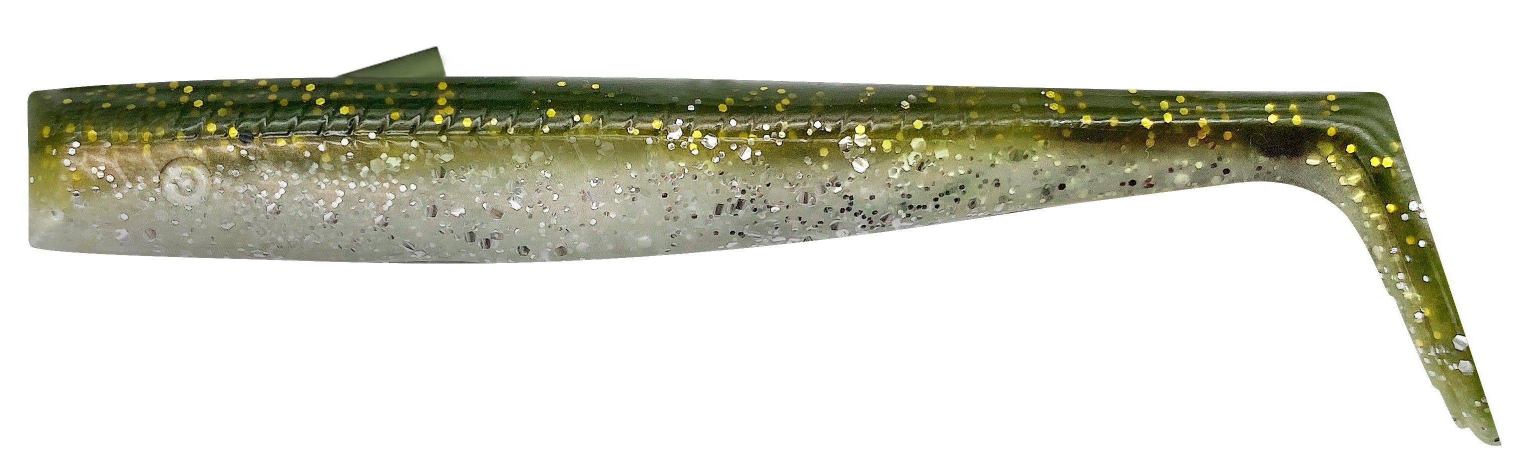 Savage Gear SANDEEL V2 WL TAIL 9.5cm/7g Green Silver 5x
