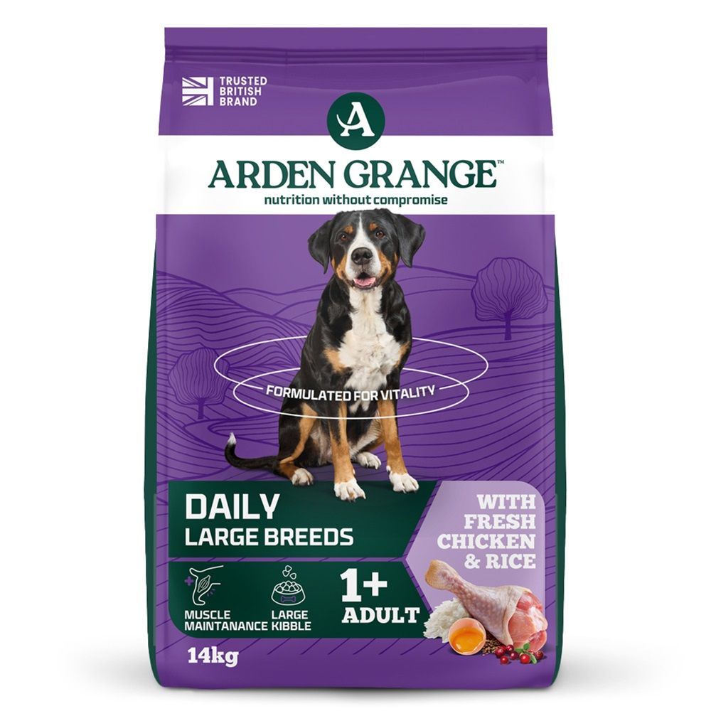 ARDEN GRANGE Adult Large Breed with fresh chicken & rice 14 kg
