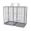 Kavez za ptice Verra 125,5 x 61 x 109/127 cm SIVA