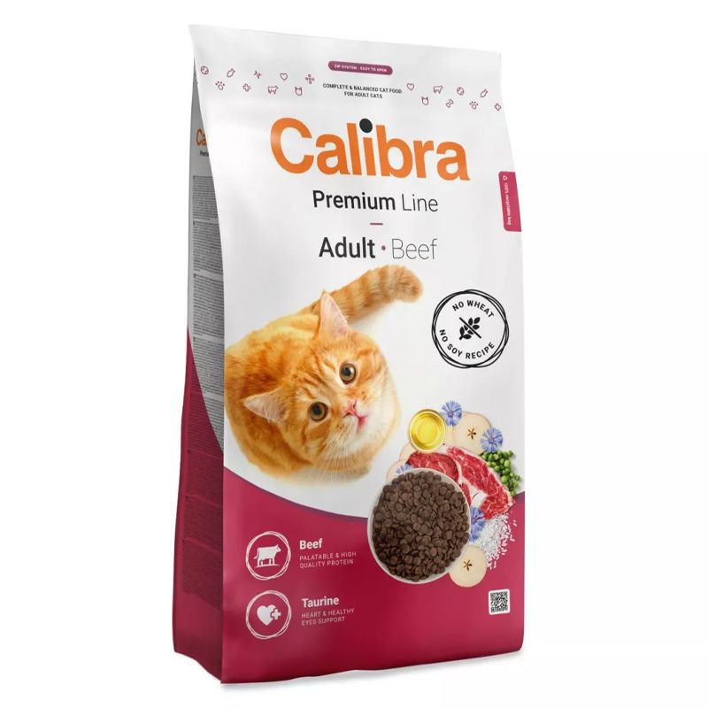 Calibra Cat Premium Line Adult Beef 10 kg