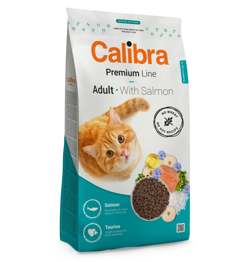 Calibra Cat Premium Line Adult Salmon 10 kg