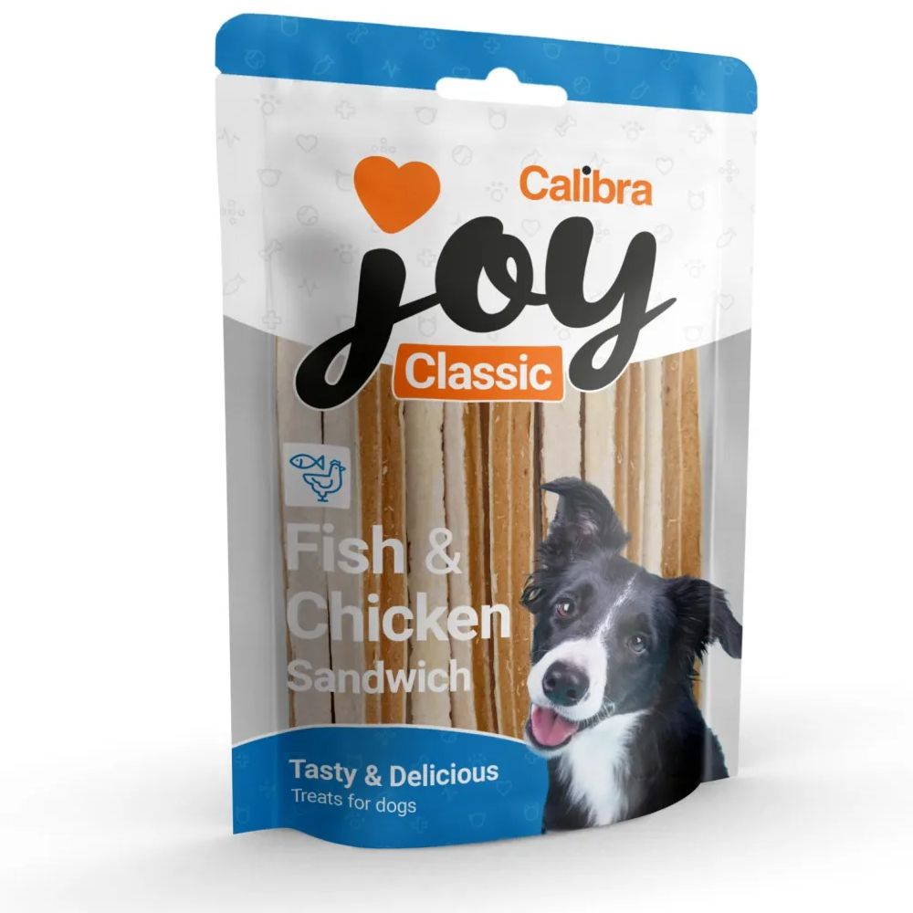 Calibra Joy Dog Classic Fish & Chicken Sandwich 250 g