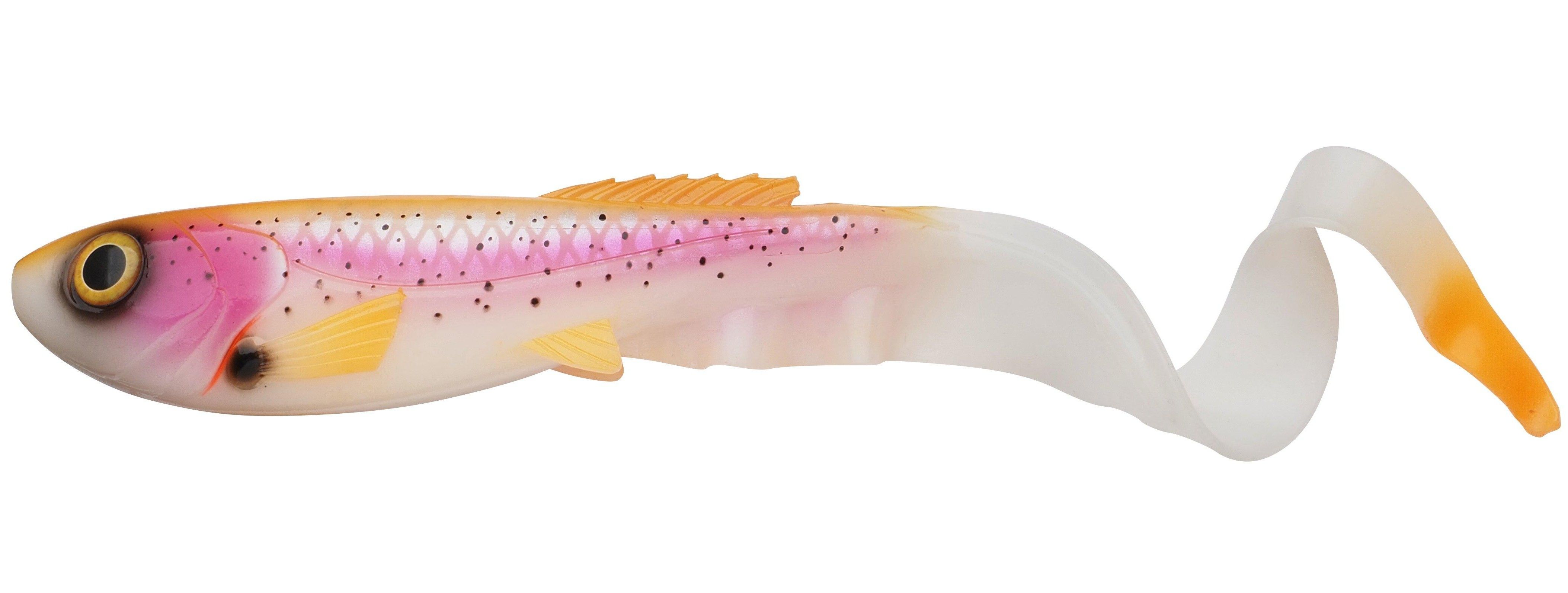 Abu Garcia Beast Curltail 21cm/89g Albino Trout