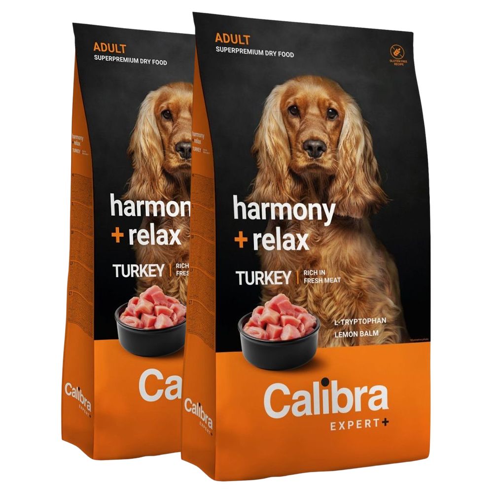 Calibra Dog EXPERT+ Adult Harmony & Relax 2 x 12 kg