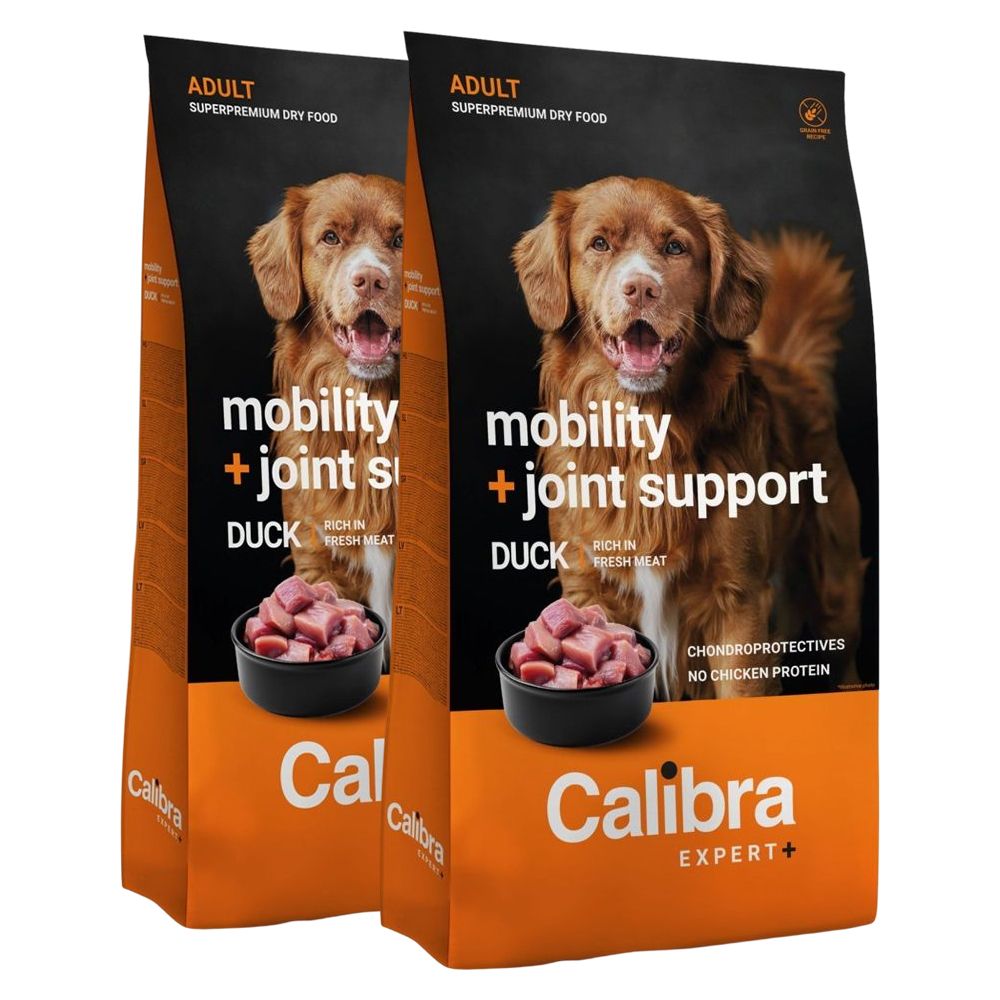 Calibra Dog EXPERT+ Adult Mobility & Joint Support 2 x 12 kg