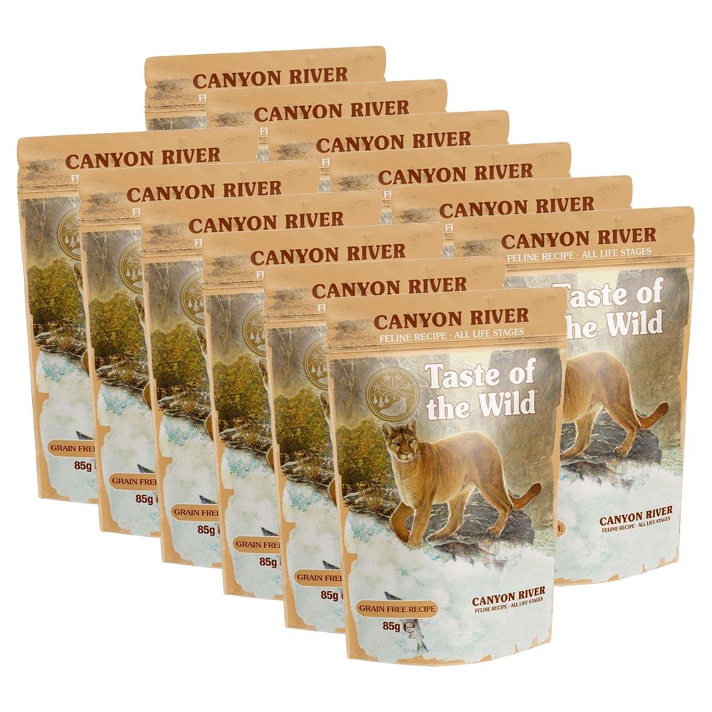 TASTE OF THE WILD Canyon River Cat vrećica 12 x 85 g