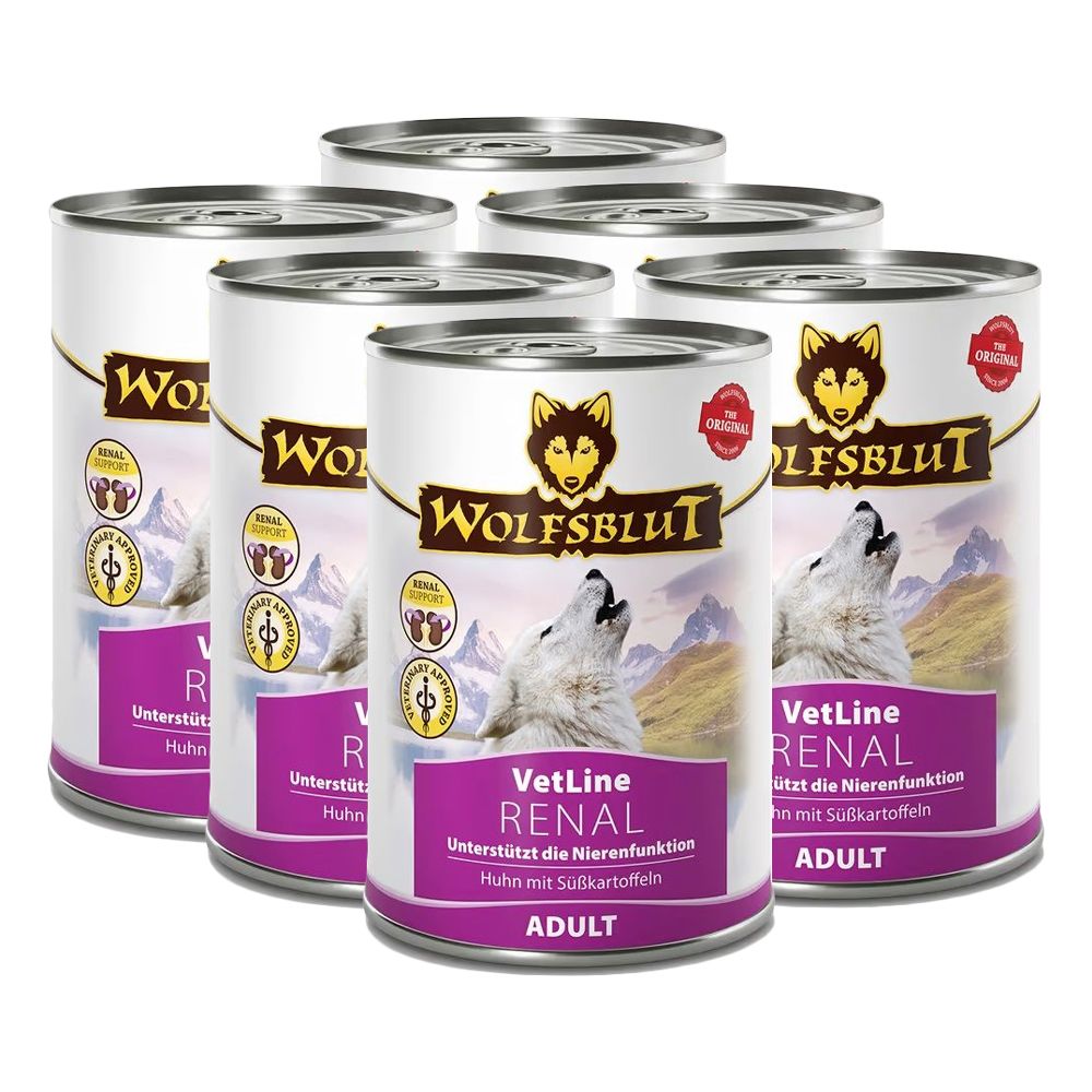 WOLFSBLUT VetLine Renal 6 x 395 g
