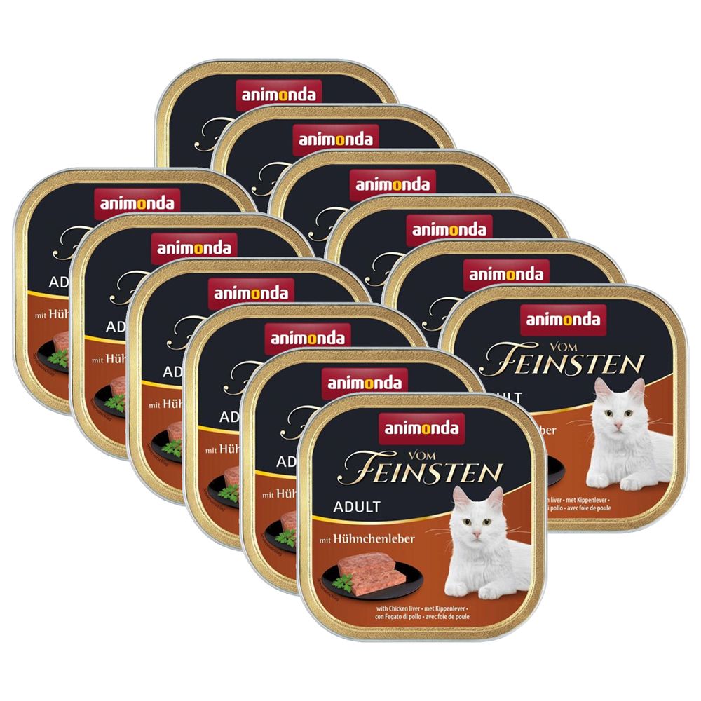 Animonda Vom Feinsten Adult - pileća jetra 12 x 100 g