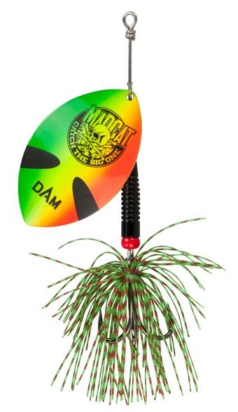 MADCAT Big Blade Spinner 2/0 55g Sinking FIRETIGER