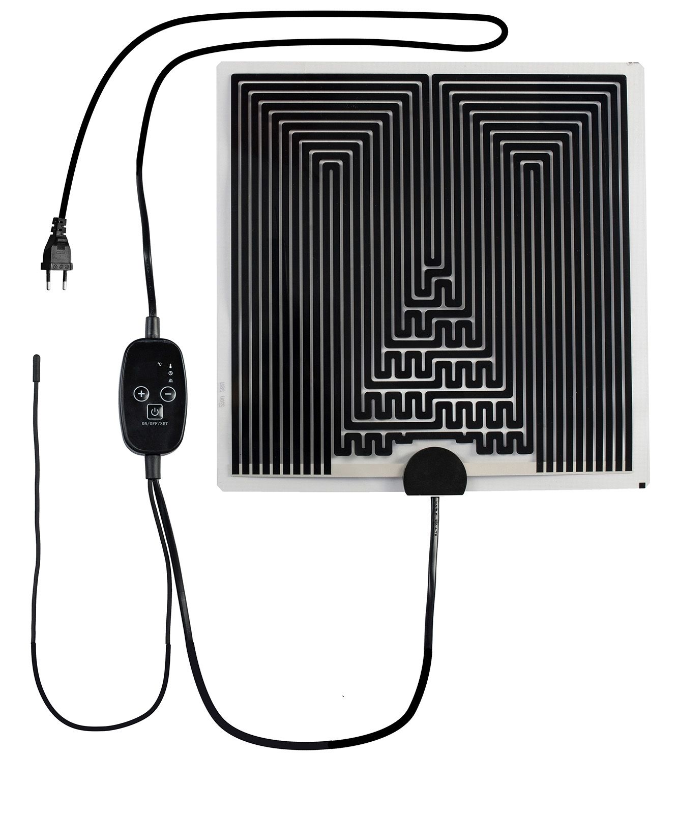 REPTILE NOVA Grijaća podloga za terarij M s termostatom - 28W