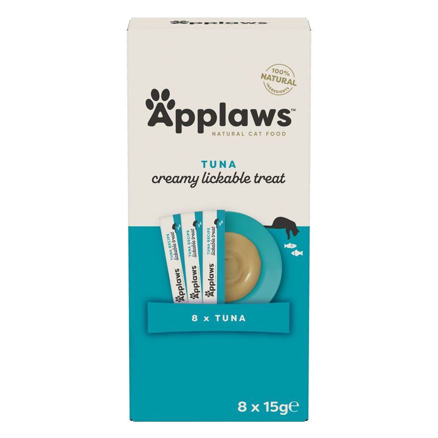Applaws Tuna Creamy Lickable Treat kremasta poslastica za mačke 8 x 15 g