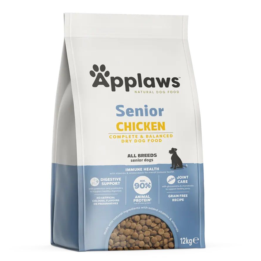 Applaws Dog All Breeds Senior Chicken 12 kg