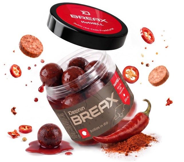Delphin BreaX/HotHELL Robin Red Chilli Frankfurter 200ml/24mm